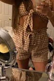 I was nervous to buy something showing my stomach but this was so flattering! Hugs you in all the right places and looks great with a denim jacket. - Jen M.