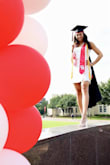 This dress was super cute and perfect for graduation. It was a little big, I would have sized down to an XS if I had the time to exchange but it worked. - Chelsea P.