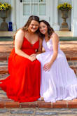 I ordered this a few weeks before my senior prom and I was so happy when it finally came in! It fit perfect, I did have to get it hemmed a few inches because I am quite short but it is overall an amazing and comfortable dress! 10/10 recommend. - Emma N.