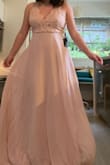 I totally loved this style! It's very comfortable, not too tight but still very flattering :) I first got this dress in the peach color and although it fit, it was too close to my skin color. So, I ordered the burgundy one after since I liked it so much! - Audrey B.