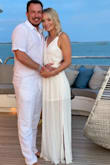 I wore this dress for a white night party and it was stunning. Nice fabric and it fit perfectly for my height and weight. - Amanda H.