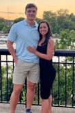 This is the perfect two piece set. I had to get it tailored a little bit because I'm so short, but that was to be expected! It hugs me in all the right places and is comfortable to wear. Super cute and I got tons of compliments on it! - Rachel B.