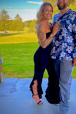 My favorite jumpsuit from Lulus thus far! Fits comfortable with a slight stretch. - Tayler M.