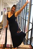 It was perfect for a formal wedding I attended. The fit was perfect for my body type, the material was slimming, but I still wore spanx on the bottom. I didn't have to wear a bra, but you still couldn't see my piercings, so even a bigger bonus! I'll definitely be wearing it again! - Brook S.