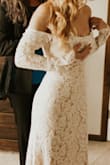 My fiancé and I decided last minute that we wanted to just do the damn thing and get hitched! We planned everything in two weeks and this dress was A HIT! Everyone couldn't believe I only paid $108 for it! It was perfect for the occasion and our timeline! - Mariel R.