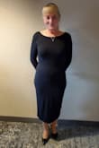I have never seen a reaction from my husband like I did wearing that dress. It is very complementing, comfortable, and elegant. - Sabine C.