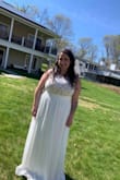 Loved this dress. I totally recommend sizing up (which I ended up exchanging normal size for larger size). I'm a size 16. This dress has no stretch, so keep that in mind when ordering. It's a beautiful dress and the quality is amazing! First time ordering from Lulus and certainly won't be the last! Their exchange policy is freaking awesome too! - Katie B.