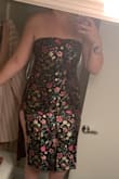 I wanted the dress to fit so badly but sadly it didn't. The material is not lined so it's very thin with no stretch. The top was very loose and the bottom was so tight the beginning of the slit cut into my legs. The dress itself is very pretty but unfortunately I had to send it back. The material eh too - Mckenna D.