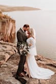 This dress was ordered for a back up dress in case my actual wedding dress didn't fit (pregnant)- We used both, this one for pictures the day before and it was STUNNING! Highly recommend. Super comfortable too! - Janaye M.
