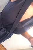 I love this jumpsuit! I feel as though I could have went with a smaller size. I did have to pin the chest area because it was a little loose. Overall extremely comfortable and flattering - Sarah S.