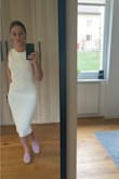 Prefect dress, everything fits perfect. In the beginning I was a little bit not sure if it fits right. But then I got my delivery I was really satisfied. 
Highly recommend.

Need skin colour underwear. It's quite thin. I send it to Sweden I got my dress after 5 days ;) - Ruta S.
