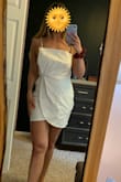 I am 5'9' and range about 160-165 lbs. this dress has great quality material! It's stretchy so it hugs all your curves. It's not too short for a 5'9' or under girl. I'm obsessed! Will be wearing for my bachelorette party! - Kelsey P.