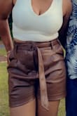 Size was perfect. I especially liked the loose fit/look, but also fit just right in other areas. - Joy R.