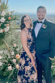 Great dress and so comfortable to wear! Super elegant and worked perfect for a May wedding in Santa Barbara. It was a little long for me, I'm 5'5" and had on 3 inch heels and had to pick it up every time I walked. - MCKENNA O.