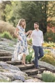 This dress is perfect for those special occasions like engagements or showers! Wore it for my spring engagement photos & couldn't be happier for how the dress looked in the photos. Love the high low cut of the dress to show off your shoes. The material is super comfortable & the belt is perfect to show off your waist. Only issue is, the cut on the breast is a little lower than what I wanted, but I was able to put 2 stitches in to close it to make it less revealing. Overall, winner! - Melissa D.