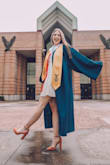 These shoes are so cute & flattering. For their height, they are very comfortable!! I have shoes similar to these that I can barely walk in for more than 10 minutes, but these barely hurt my feet! - Gina S.