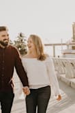 Wore this too for my engagement photos and I am so in love with it! The flowy arms and off the shoulder top are exactly the vibes I was going for. - Liz H.