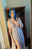 Wore this dress to a wedding and I felt absolutely breathtaking in it! The fabric is super weighty and luxurious, and the leg slit is a very nice touch to break up the almost curtain-like skirt. I loved this and will definitely be wearing it again! - Kayla R.