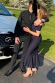 I wore this dress to a black tie wedding and got so many compliments. The dress is comfortable with a slight stretch. The fabric is thick without feeling heavy. It hugs in all the right places, my boyfriend could not get enough of me in this dress. I felt BEAUTIFUL!! - Wilnelia N.
