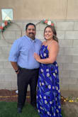 I wore this to a friends May outdoor wedding and it was absolutely perfect! The blue is just gorgeous and it was so comfortable and is a perfect length with heels. I got so many compliments on it all night. - Lia R.