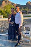 Fit perfectly, tons of compliments, comfortable, elegant...  I ordered it to be an officiant, at an outdoor wedding, at a resort in Scottsdale, and it was the perfect choice. Highly recommend. I'm not tall but wedges made it perfect, and it was fine for dancing later in flats as well. - Elizabeth S.
