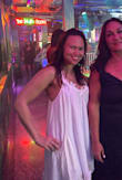 Took on the town in south beach and it was perfect! Comfortable, sexy, cute, playful. Light and easy to pack, the liner helps it not be see through but shear enough to be playful. Got so many compliments from it. - Theresa A.
