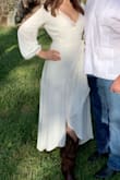 This dress came and I thought I ordered 10 items, it's heavy! It's great quality, material is thick. You can dress it up or down depending on your shoes and accessories. - Rosalia S.