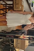 Cute little dress to wear for my not formal wedding reception. - Kaytlyn G.