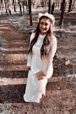I bought this dress for my wedding and I couldn't be more in love with it. It flowed perfectly and fit so comfortably to where I could just enjoy my wedding. I got so many compliments on it that I couldn't count them. 10/10 - Samantha C.