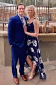 It runs long--I am tall and wearing heals. Either considering hemming, or wearing tall heals! Beautiful dress! - Julie S.