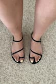 I love these sandals. I bought them in rose gold years ago and wore them hundreds of times until they finally fell apart. I knew I had to have them in my wardrobe and this time I chose black. Absolutely love! - Dominique R.
