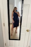 Great dress! I wore this to a semi-formal wedding and it was so comfortable and breathable. I was on the dance floor the entire night. The color was so flattering and the slit was super sexy, as well. I would definitely wear this again to another event. - Rebekah W.