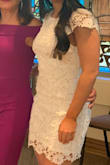 This was beautiful on my daughter for her confirmation. It would be perfect for a bridal shower or bachelorette! - Vanessa