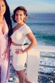 Great 2 piece outfit! The material is thin and spanx were a must for me to wear the bottoms however, it was a flawless fit and I received so many compliments! - Kristina F.