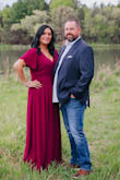 First I would like to say that I love that real people can post their pictures of the dress they've purchased. I wore this dress for engagement photos. The color was amazing! It really popped in the photos. The snap top was not very secure lol so ever so often I popped out of it lol So if you can figure that out it's a perfect dress for any occasion. - Esmeralda B.