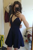 This dress is beautiful, but it's a tiny big for my bust. I will have to take it in a little, but I love it - Ariella M.