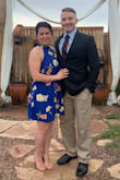 This dress is very cute, comfy and flowy. I got lots of compliments!! I probably could have gone down to a size small, but the medium was fine also. - Lauren W.