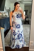 I am absolutely IN LOVE with this dress. I ordered this as a dress for attending my best friends wedding, and received so many compliments. I did need to get the dressed hemmed even with heels, but I was expecting that! - Stephanie Z.