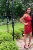 I loved this dress! I had to get the straps adjusted slightly but otherwise it fit so well. I wore it to a wedding and got a ton of compliments on it. Great find and I can't wait to wear it again. - Nancy V.