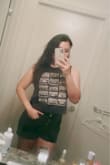 I loveeee this tank top. I'm usually not a tank person given I was insecure about my arms. However, when I saw this tank I just HAD to have it. I grew up with cassette tapes and I love the grunge vibe that comes with it. I feel like a true 90s baby wearing this around. I love the blend of dark grey, black and white. It's so good. Even as I lose weight, the fit gets better. Highly recommend! - Hebing W.