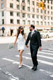 I wore this dress for my NYC elopement and it was absolutely perfect. Fit like it was made for my body. Love love love! - Julia T.