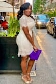 I'm so glad I chose this dress, this dress is absolutely beautiful and it was very fitting for my graduation. I am definitely wearing this dress again, because it's very beautiful and elegant. You can wear this dress anywhere!! - Shanel T.