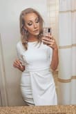 I wore this for my law school graduation, and it was perfect! My only complaint was that it was a little loose in the waist and top, but it still looked great! - Jaime W.