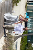 I was skeptical about buying a wedding dress online, and not from an actual wedding retailer, but I'm SO happy I did! This dress was a fraction of the price of every other dress I looked at/tried on and the quality was the same or better. I wore this for my Bahamas beach wedding and it was perfect for the breeze, and even for wearing in the ocean! I highly recommend! - Kate K.