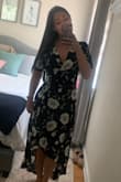 Great outfit, fits super well. Really flowy and fun! Wore for a bridal shower, it was a hit. - Kelly-Ann H.