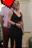 I loved this dress and so did my boyfriend. It made my butt and bust look amazing. Fit true to size and perfect length. - Carmen W.