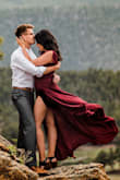 I bought this dress specifically for my engagement shoot and it seriously is the most beautiful dress in photos. Definitely recommend wearing some shorts underneath though because you may end up flashing some people on accident - Victoria M.