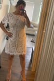 Love love love this dress! Fits true to size. I'm normally a medium and this fit perfectly! Can't wait to wear it! - Marcela A.