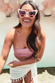 Wore this gem on my bachelorette trip with all my girls in white, it was so perfect for the day and matched the theme so well! - Lauren A.