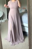 First time ordering from this site and absolutely obsessed. Fit is great. I have a big chest so it fits perfectly there but a little loose on the wait but I wouldn't change the size! Also length is a little long but would be good for a heel! - Sarah H.